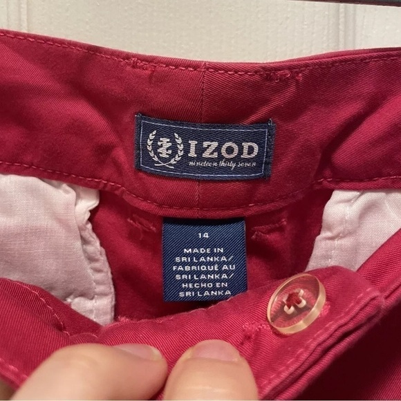 IZOD Woman’s Pink Pants New With Tags Size 14 - Picture 3 of 6